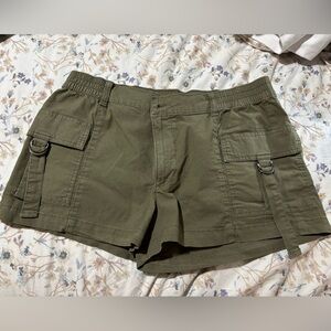 SO Olive Green Women's Shorts